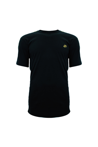 Nike Sportswear Tape T-Shirt Schwarz/Gold