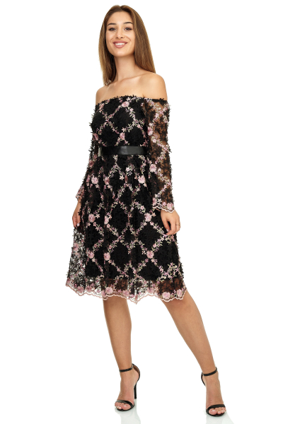 Comino Couture luftiges Vintage Kleid mit Blumen S (Gr.36)