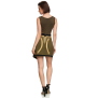 Comino Couture Kleid mit Trachtenrock, grün XS (Gr.34)