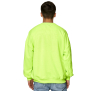 Koyumi 20-014-25M Sweatshirt mit aufgenähter Brusttasche Neon Grün  M