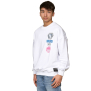 Koyumi 20-099-35XL Sweatshirt mit Patch Weiss  XL