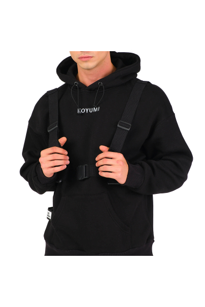 Koyumi KOYM-21-099-01 Hoodie Simply Black