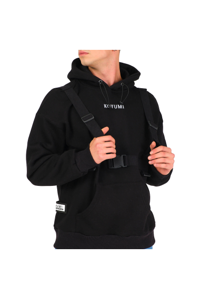 Koyumi KOYM-21-099-01 Hoodie Simply Black