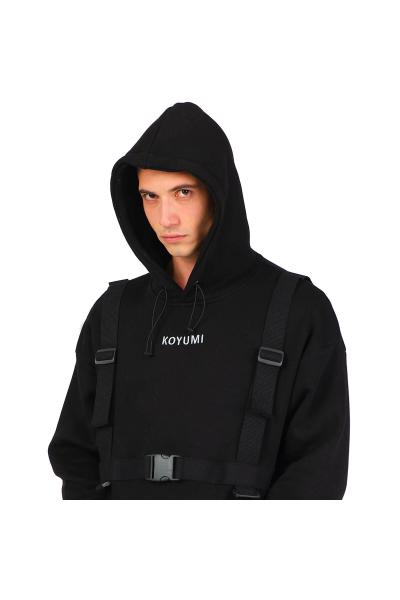 Koyumi KOYM-21-099-01 Hoodie Simply Black