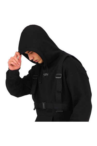 Koyumi KOYM-21-099-01 Hoodie Simply Black